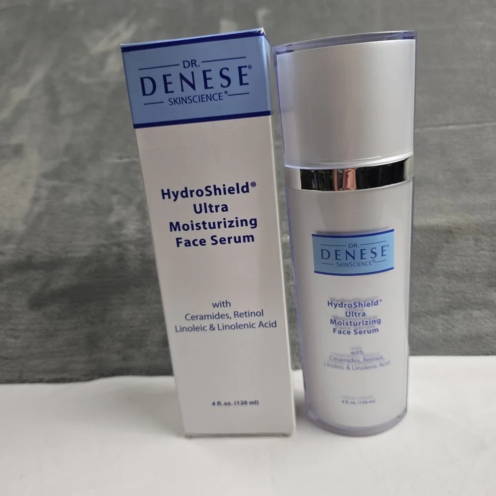 Dr Denese Hydroshield Ultra Moisturizing Face Serum 4 oz New